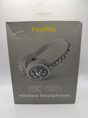 heyday  Wireless Headphones with Decorative Pearls